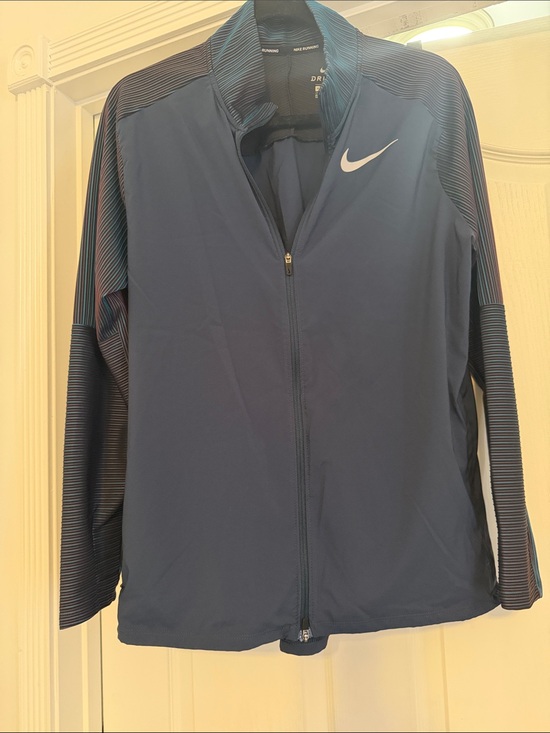 Nike Other - Nike Element Future Fast Hybrid Full Zip Running Jacket Navy Blue Medium